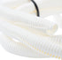 Gardner Bender FLX-3406W Split Flexible Tubing, ¾" x 6', Corrugated Wire Loom, Natural White