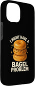 GRUMPY DAD CO 15 Bagel Lover Bakery Baked Goods Donut Bread Bagel Maker Case for iPhone