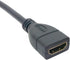 chenyang HDMI Extension Cable, HDMI 1.4 Male to Female 90 Degree UP Angled, 0.5m