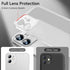 QLTYPRI Ultra Thin iPhone 12 Case 6.1" - White, Soft Silicone TPU Bumper, Shockproof, Full Camera Protection,