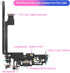 Dock Connector for iPhone 12 Pro Max USB Charging Port Flex Cable Replacement for iPhone 12 Pro Max Charger Dock Board