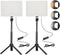 BYSTONE 2 Pack LED Photo Lighting kit with Stand 2800-6500K Dimmable Photoshoot Lights