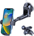 OQTIQ 3-in-1 Car Phone Mount, Dashboard, Windshield & Air Vent Holder with Strong Suction Cup, Adjustable Arm