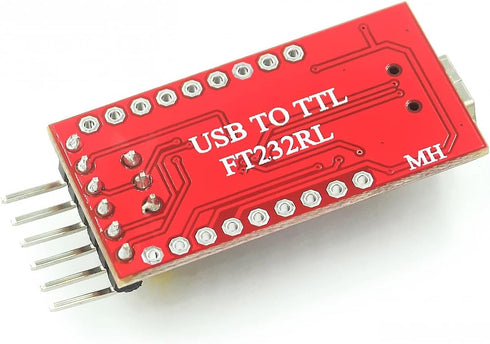 WWZMDiB Mini USB to TTL Serial Converter Adapter - FTDI Breakout Board for Arduino