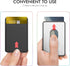 BIAJIYA Card Holder for Back of Phone - MagSafe Magnetic Silicone Wallet Compatible with iPhone 17/16/15/14/13/12