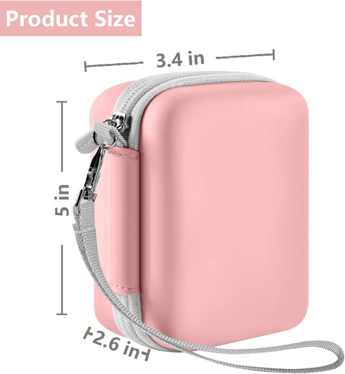 Leayjeen Underwater Camera Case for EUXOR/YEEIN/FKATEEN/YISENCE/HICSHON 10FT 30MP FHD 1080P Waterproof Camera (Pink)