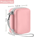 Leayjeen Underwater Camera Case for EUXOR/YEEIN/FKATEEN/YISENCE/HICSHON 10FT 30MP FHD 1080P Waterproof Camera (Pink)