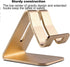 Tablet Stand Holder, Aluminum Solid Portable Desktop Dock for iPad Air Mini Pro, Phone 14 13 11 XR MAX XS Max XR X Plus