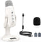 ZealSound USB Microphone, Quick Mute Noise Cancel for Phone/PC, Gaming Microphone with Gain Control for Streaming