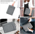 KCY Waterproof Laptop Sleeve Case 15.6 16 Inch | Shockproof Cover Bag for MacBook Pro, Surface, Dell XPS, HP (Grey)