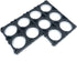CHENZILIN 33140 Pack 33.5mm Lithium Battery Holder, ABS Battery Brackets Fireproof Cell Spacer Solid Frame Fireproof