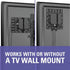 Sanus SASP1-B1 Streaming Media Player Mounting Bracket Hides Most Small Devices Up to 3 lbs. Behind Your TV - Apple TV