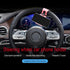 Car Steering Wheel Phone Mount, Steering Wheel Smartphone Mount, Portable Steering Wheel Phone Holder Mount Clip for