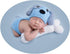 Newborn Baby Girl Boy Photo Props, Crochet Knitted Blue Dog Hat & Shorts Set for Photography Shoot (0-6 Months)