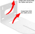 Sumnacon Universal PTZ Camera Bracket, Solid Metal Wall Mount for Various PTZ Cameras with Screws for Office or Church