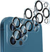 imluckies 6.7" iPhone 12 Pro Max Camera Lens Protector - Tempered Glass, HD Clear, 9H Hardness, Scratch Resistant, Easy