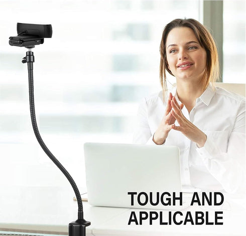 AceTaken 25'' 4K/Brio 4K/Brio 500/StreamCam/C920s/C922/C930 Brio Webcam Stand, Flexible Arm Mount Holder Compatible