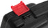 Small Hard Carrying Case with Pluck Foam for iPhone, GoPro, Camera, and More, Outer Size 9.3 x 7.5 x 2 Inches, Black