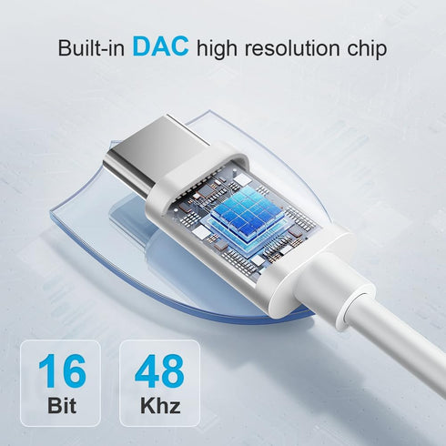2PCS USB C to Headphone Jack, Premium USB C to 3.5mm Audio Adapter, Compatible with Samsung S20/S20+/S20 Ultra, Pixel 4/+ 4XL, and More USB C Devices