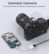 Lightning to USB Camera Adapter, USB 3.0 OTG Cable for iPhone 14 13 12 11 XS XR X SE 8 7 6 5 iPad/iPod to Connect Card