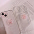 Ownest iPhone 13 Case: Cute 3D Pink Bowknot, Slim Clear Design, Aesthetic Camera Lens Protection for Women & Teens.
