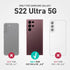 i-Blason Cosmo Series Protective Case for Samsung Galaxy S22 Ultra 5G (2022 Release), Slim Stylish with Built-in Screen