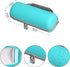 Mchoi Hard Portable Case for JBL Charge 4 / Charge 5 Waterproof Bluetooth Speaker, Teal, with Shoulder Strap, Case Only