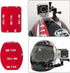 GoPro Curved Flat Helmet Base Mount with 3M Adhesive Pads for GoPro Action Camera