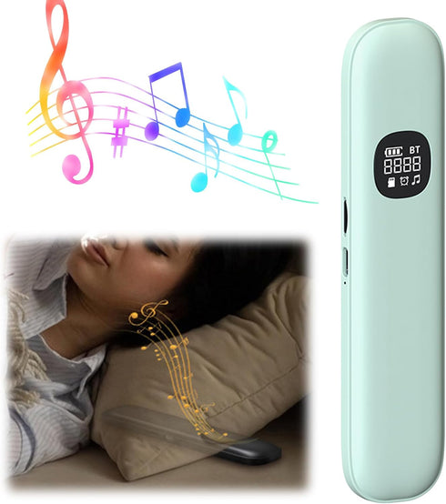 Generic 11 Sleep Speaker Under Pillow with White Noises Timer & TF Card Slot Wireless BT Sleep Aid Bone Conduction