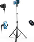 MIIASI 67" Phone Tripod, Extendable Tripod for iPhone, Selfie Stick with Remote and