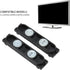 TV Speaker Replacement Pair for Samsung UN40F5500, UN40F6200, UN46F5500, UN46F6400