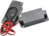 Heyiarbeit 4Ohm 3W Internal Magnet Speaker - 2Pcs Mini Loudspeaker with Wire and 4 Pin Terminal for DIY