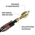 Dual RCA Male to Dual XLR Male Cable Adapter - 10 Feet Unbalanced L/R RCA to XLR Phono Plug Cable
