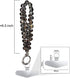Sparkling Black Beaded Phone Wrist Strap - Stylish Lanyard for Women