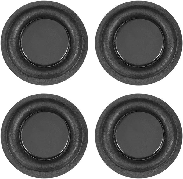 uxcell 28mm Dia. Speaker Passive Radiator Vibration Plate, Subwoofer Vibration Membrane, DIY Bass, Low Frequency, 4pcs.