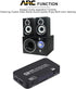 Wonlyus 4x1 4K@60Hz 3.5mm 3D, 1080P @120Hz, 4Kx2k @60Hz HDMI Switch with Audio Extractor, Ultra HD HDMI Switcher