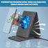Portable Phone Holder Wireless Charger Foldable 15W Fast Mini Charging Compatible with iPhone 15 14 13 12 Pro XS 8 Plus