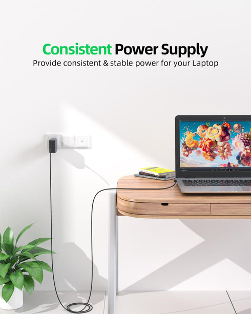 Superer AC Charger Replacement for Acer Swift 1, 45W Portable Laptop Adapter Power Supply Cord