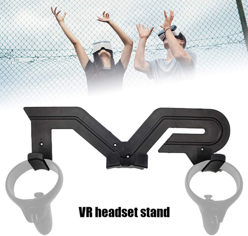 CALIDAKA VR Headset Stand - Black Portable Electronic Device Stand, Compatible with Headphones