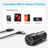 VIOFO D5000 11.4ft(3.5M) A229 Pro/A229 Plus/A119M Pro/A119Mini 2 Type-C USB Cigarette Charger with Power Cable for Dash