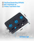 MUSICOZY Bluetooth 5.2 Module & Speakers for Sleep Headphones Eye Mask, Bluetooth Headband with Charging Cable