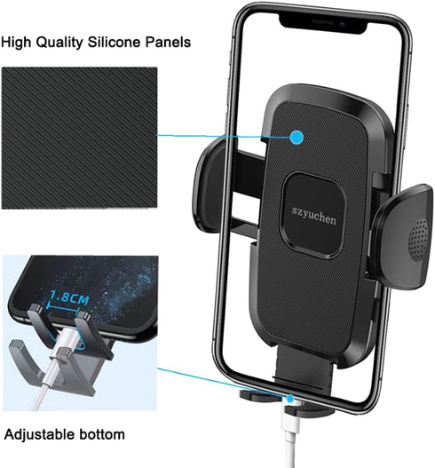 Car Cell Phone Holder Mount for Ford F150, F-150, Maverick, Bronco, Ranger, Explorer, Edge, Fusion
