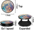 4 Pack Cell Phone Holder, Phone Grip for Smartphone, Finger Expanding Kickstand - Rose Gold Marble Pink Purple Black