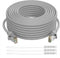 Adoreen Cat 6 Ethernet Cable 25 Ft - Gray, Outdoor & Indoor Snagless Round RJ45 Network Cable for Fast Gaming
