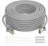 Adoreen Cat 6 Ethernet Cable 25 Ft - Gray, Outdoor & Indoor Snagless Round RJ45 Network Cable for Fast Gaming