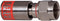 Klein Tools VDV812-615 Universal Compression Connector, RG59, Male, 10-Pack by Klein Tools