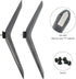 ZdalaMit 75" 4K 75U6G 75A66FUA 75A6H TV Stand Legs Tabletop TV Mount Holder Base Applicable for Hisense ULED Hisense