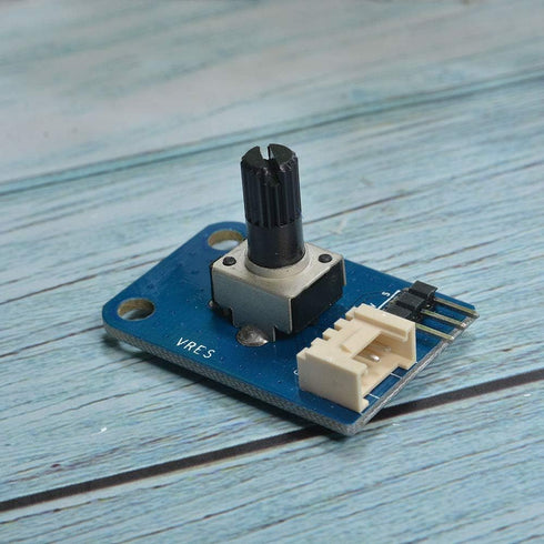 Wixine 2Pcs 10K Ohm Rotary Potentiometer Module for Arduino UNO, PIC, AVR, MCU, DSP