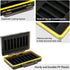 Compact AAA Triple A Battery Storage Case Holder, Hard Plastic Box for 16pcs AAA Batteries, Water-resistant