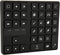 Rechargeable Drawing Keyboard for Procreate, One Handed Bluetooth Keypad with 35 Shortcut Keys for Graphic Tablets
